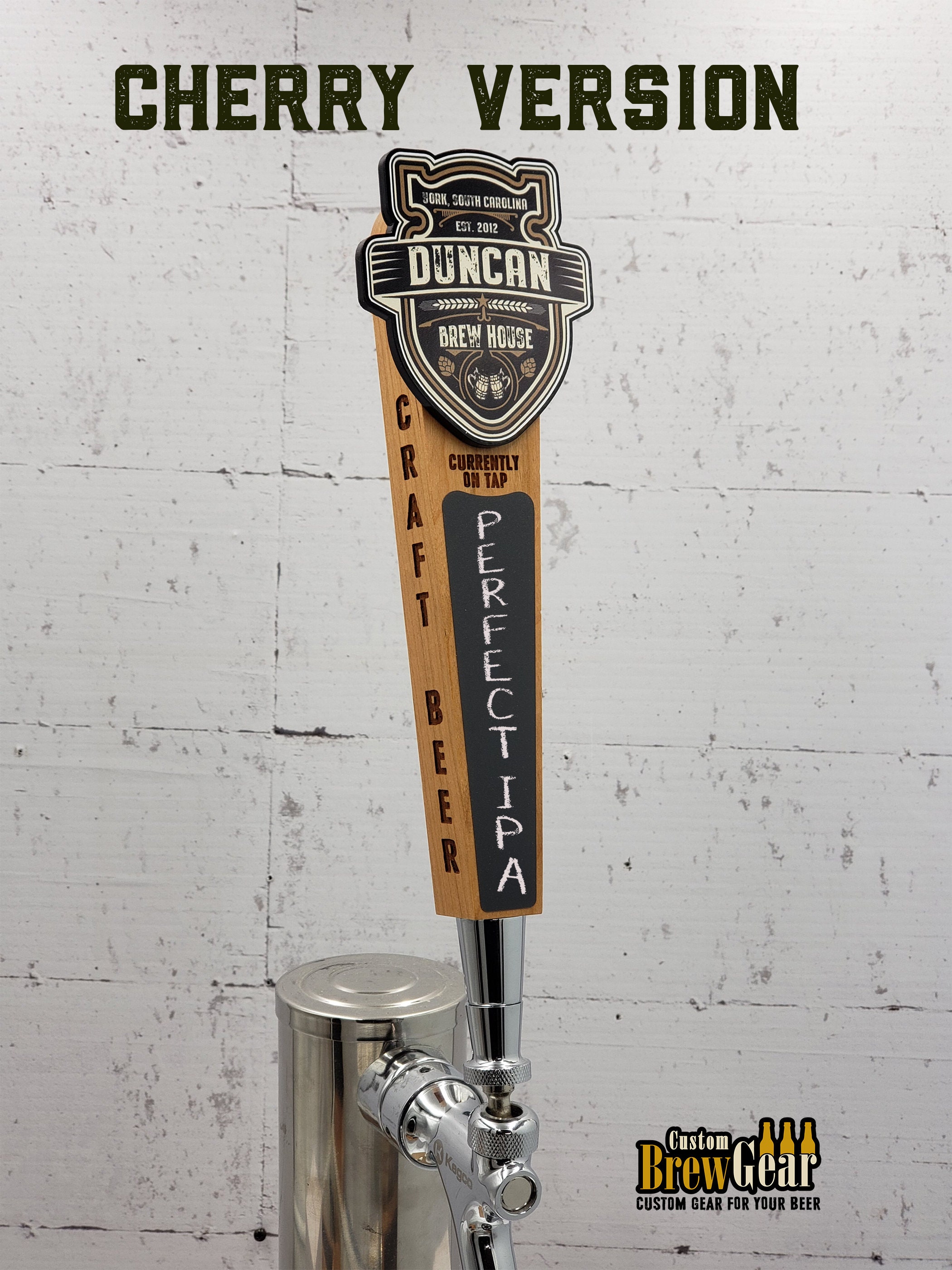 Custom Beer Tap Handleretro Logo Edition Personalized Etsy Canada