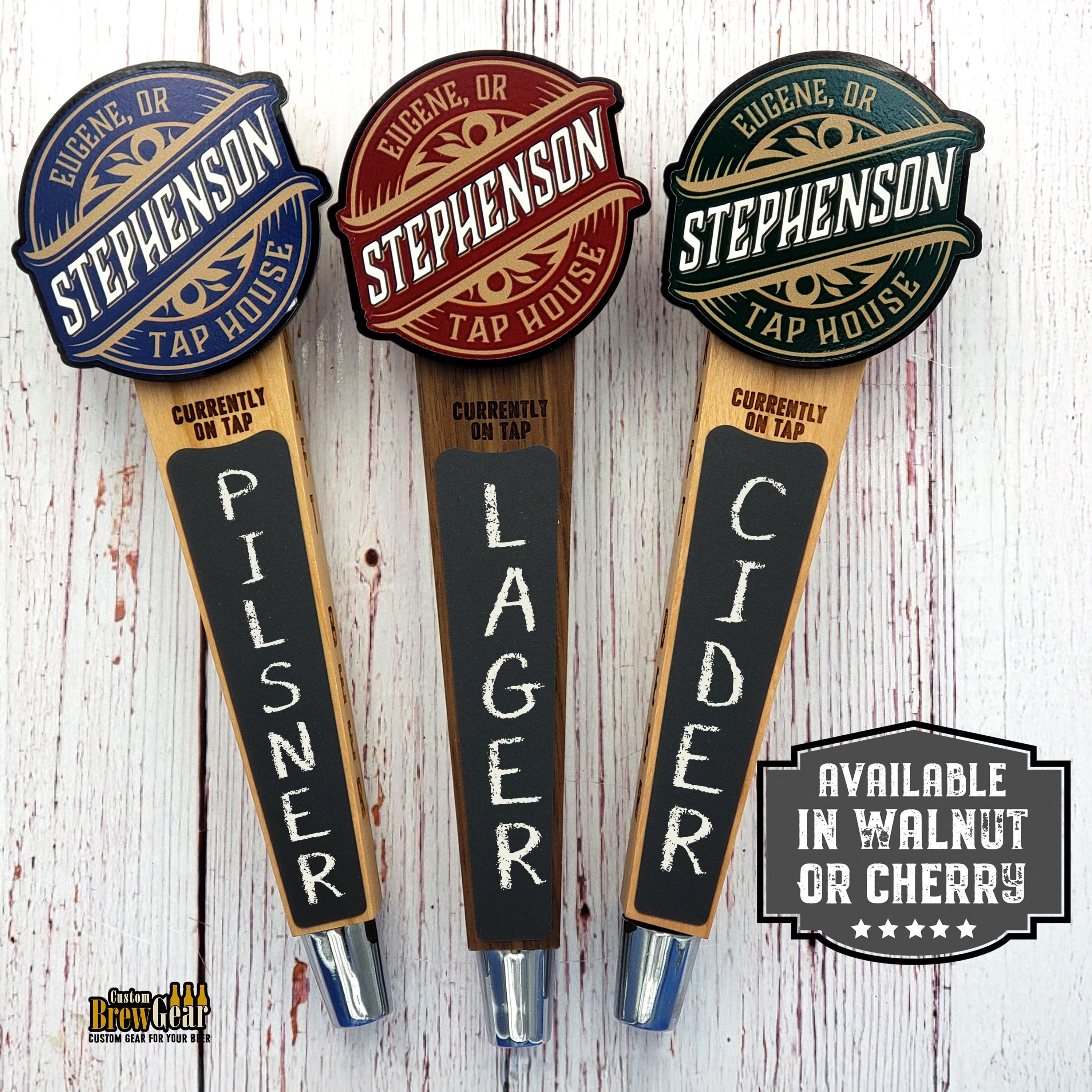 Custom Beer Tap Handle-Banner Edition - Personalized Kegerator Tap, Custom Beer Gift
