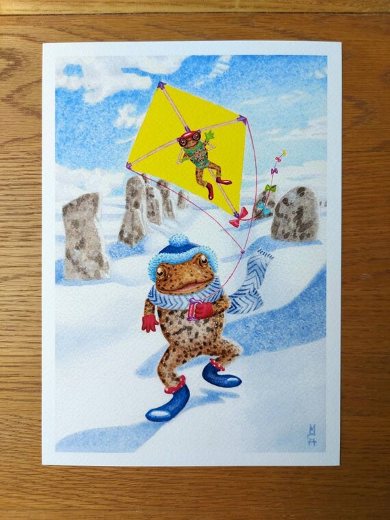 Digital Print A4: Reptiles Amphibians on Snowy Adder