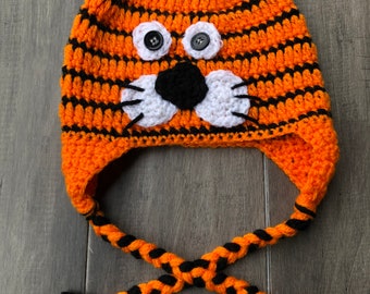 Clemson Beanie - Etsy