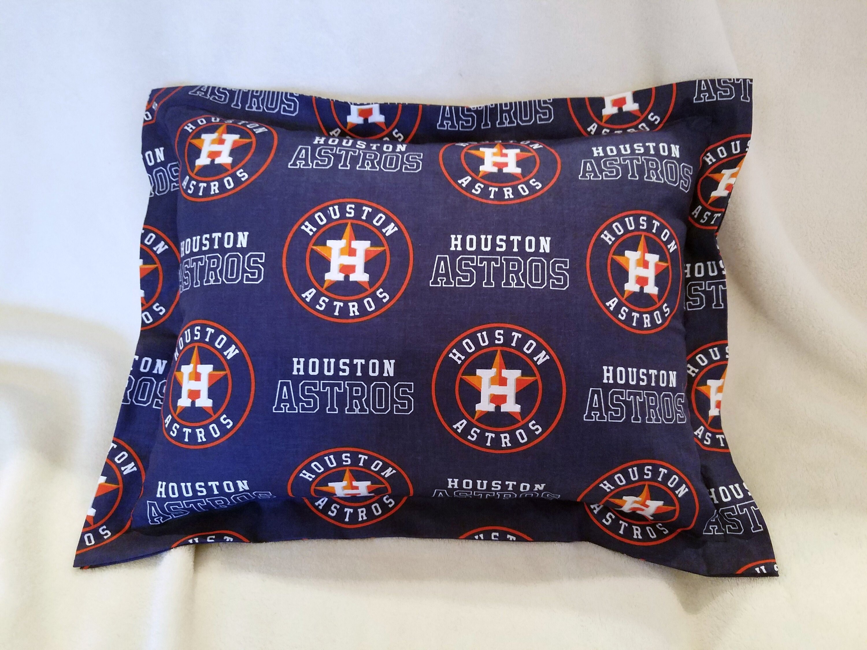 Houston Astros Personalized Travel Nap Pillow Home Decor - Houston Astros Home Decor Houston Astros Personalized Travel Nap Pillow Home Decor - Houston Astros Home Decor