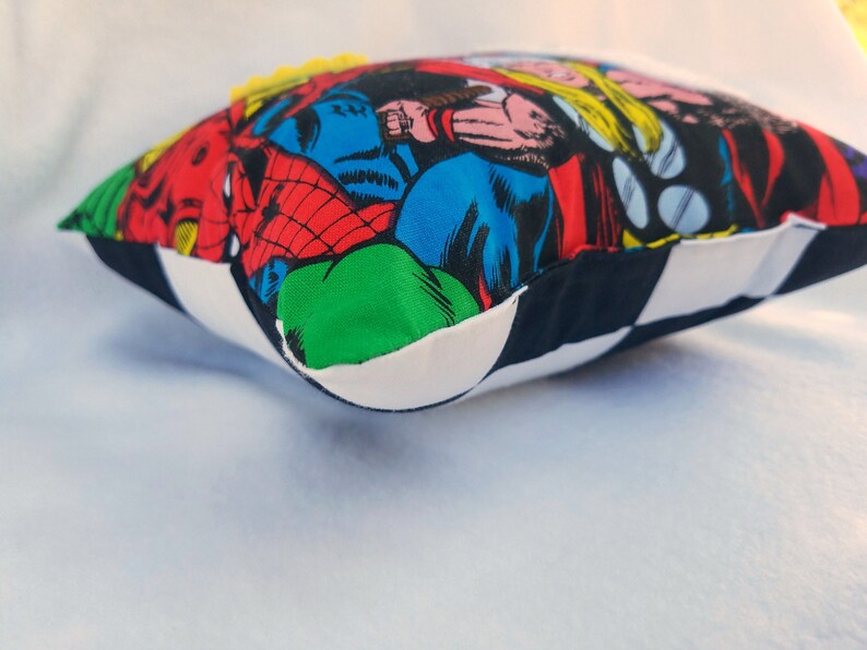 Avengers Tooth Fairy Pillow Personalized Pillow for Boys Super Hero Tooth Pillow