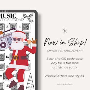 Music Advent Calendar Etsy