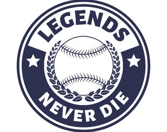 SVG - Legends Never Die