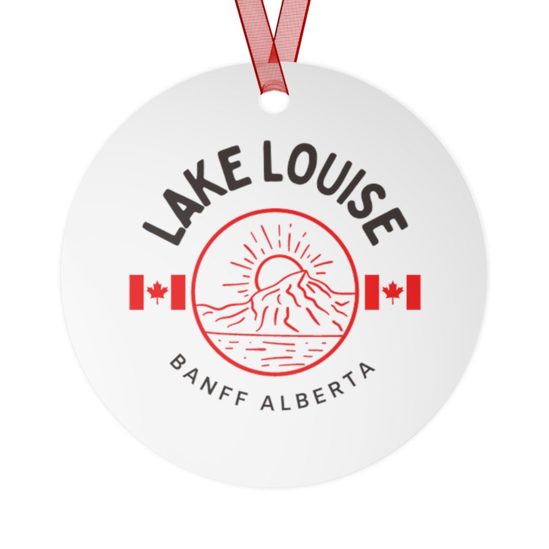 Lake Louise Metal Ornament - Etsy
