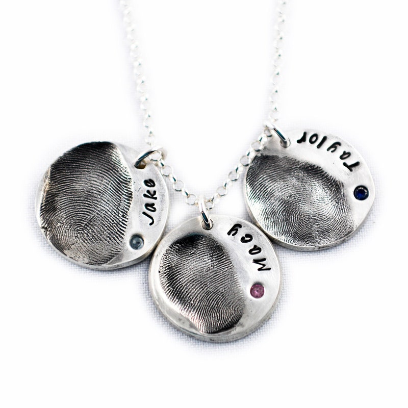 Fingerprint Pendant - Etsy