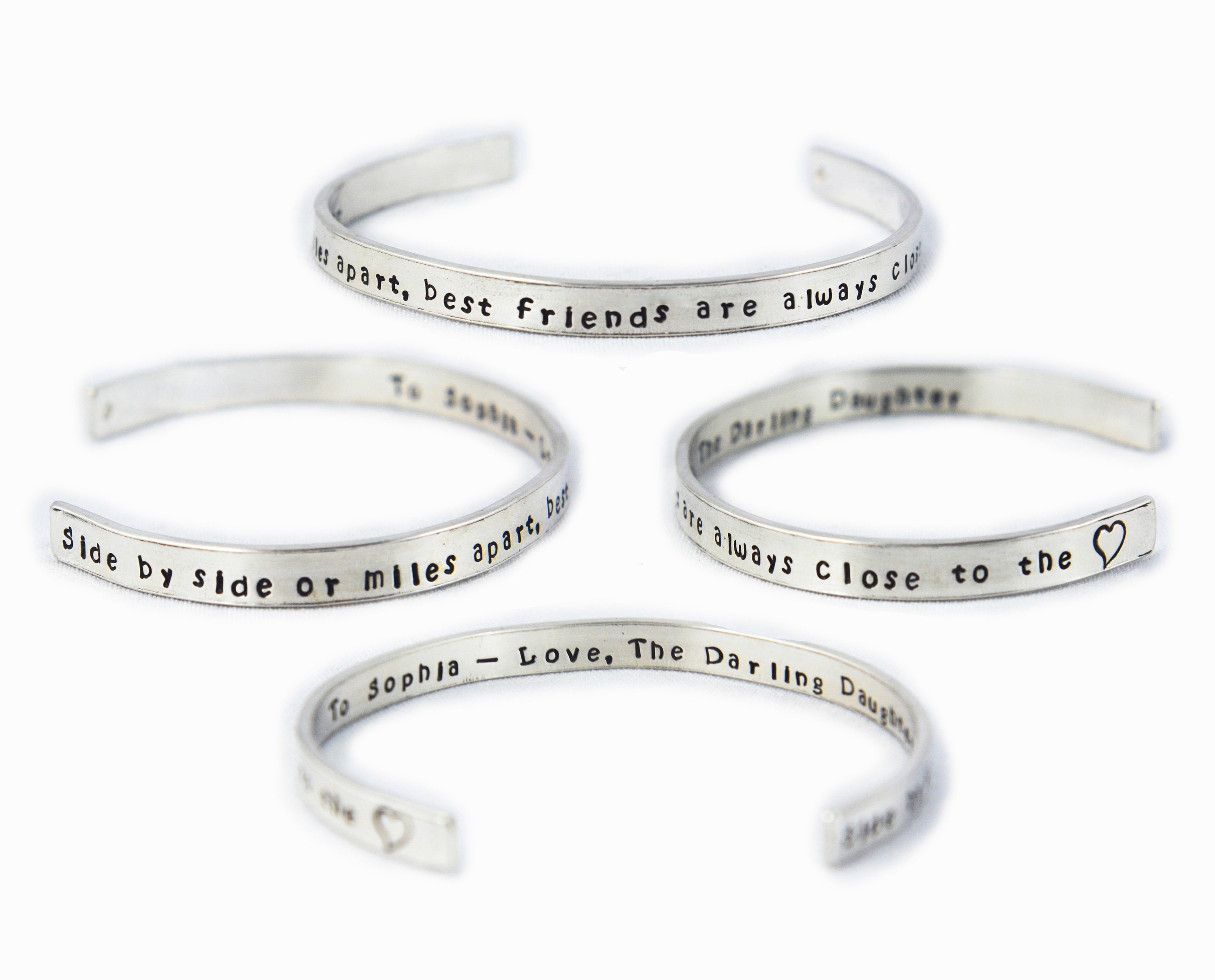 Braccialetto dell'amicizia a lunga distanza, regalo personalizzato per la migliore amica, braccialetto di compleanno, braccialetto di coppia per sorella e fratello, gioielli per le relazioni - Italia