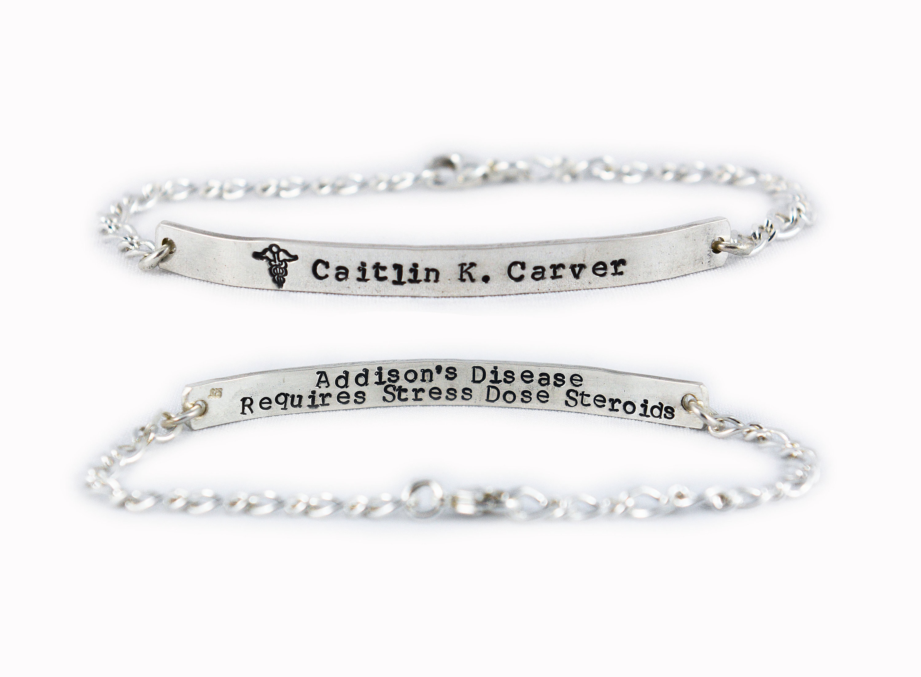 Medical Alert Anklet Medical Alert ID Anklet Medical Alert Etsy Canada