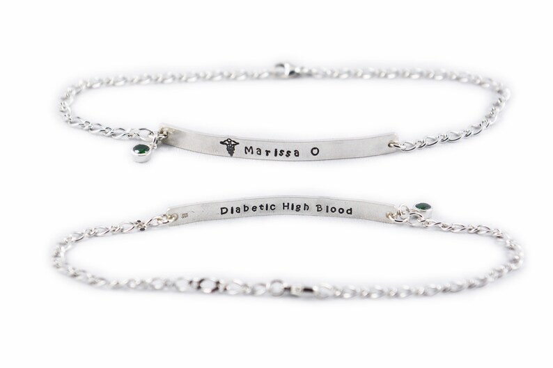 Medical Alert Anklet Medical Alert ID Anklet Medical Alert Etsy Canada