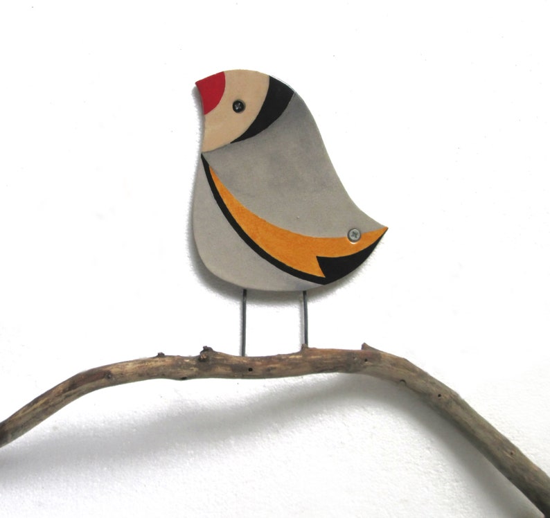 Bird Wall Art Ceramic Bird Wall Decor Outdoor Wall Art Etsy UK
