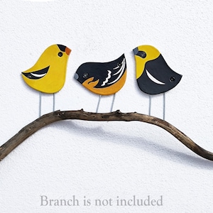 Birds wall decor, Outdoor wall art, Garden decor, Ceramic home decor