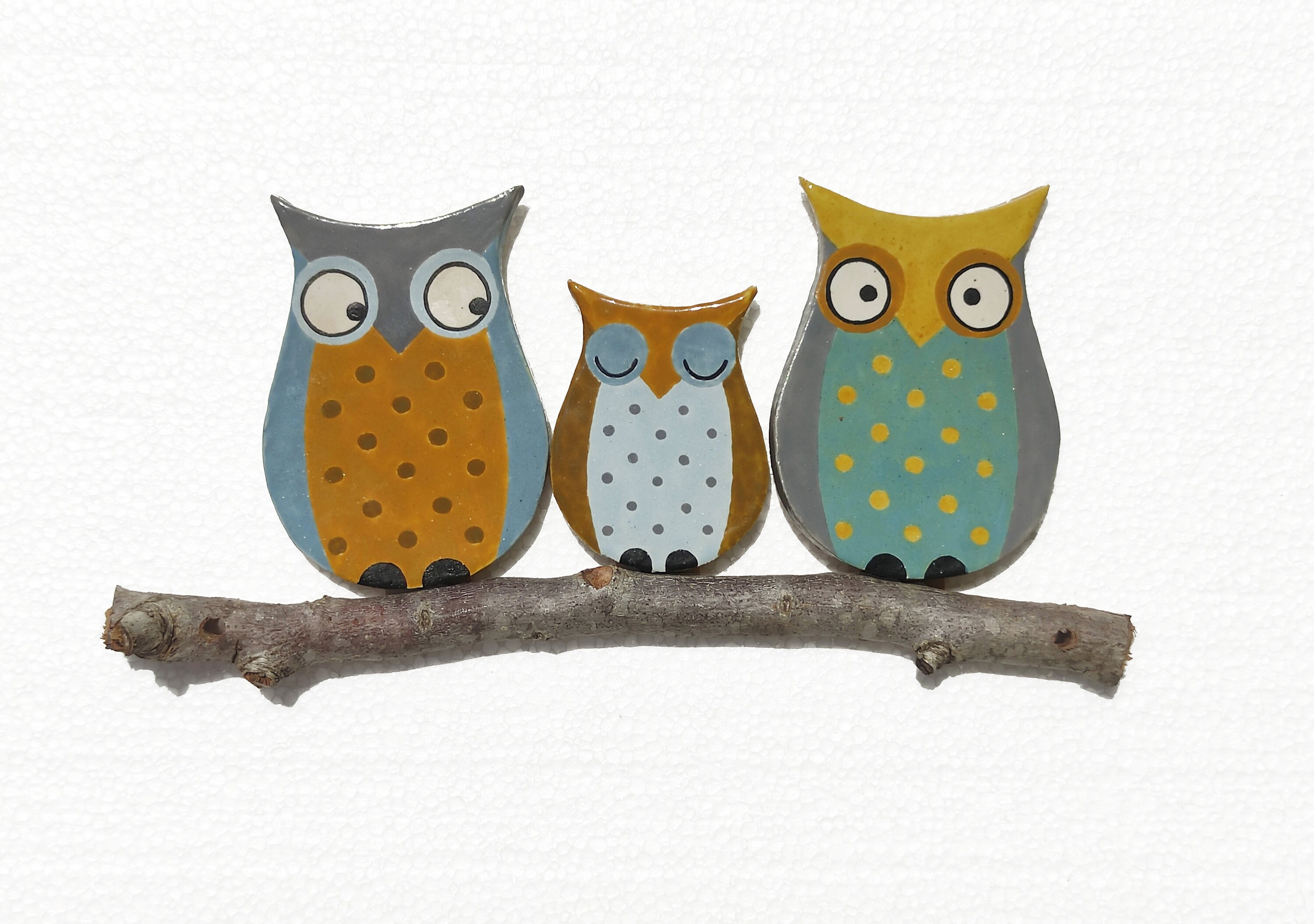 Owl Wall Decor Wall Hanging Owl Handmade Ceramic Owl Owl Etsy Israel