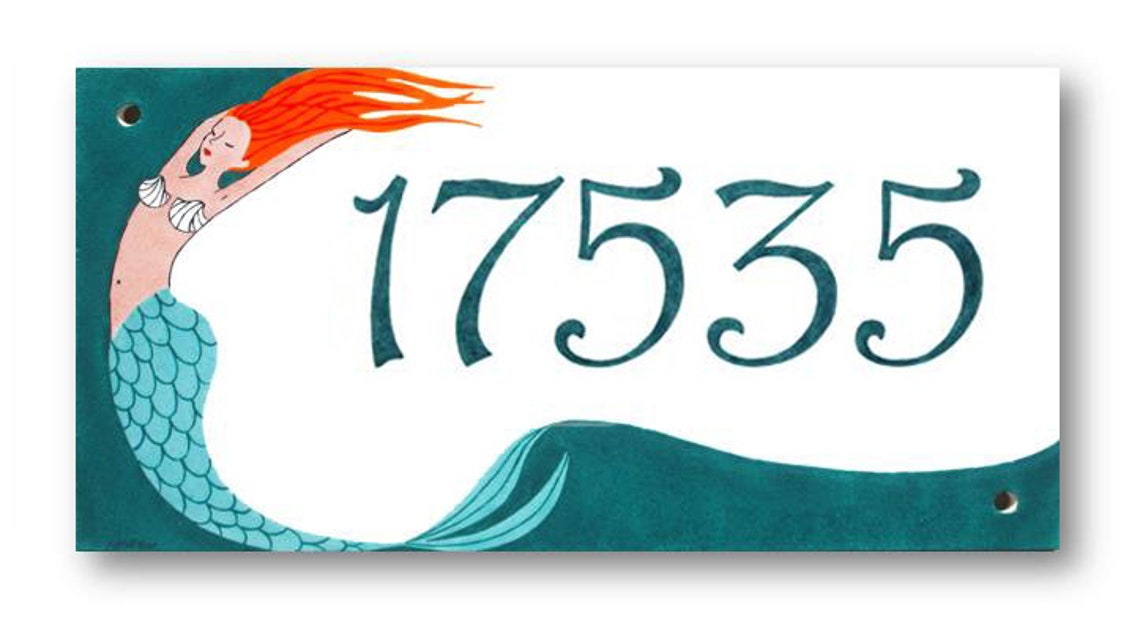 Dragonflies Address Numbers Address Plaque House Numbers Etsy