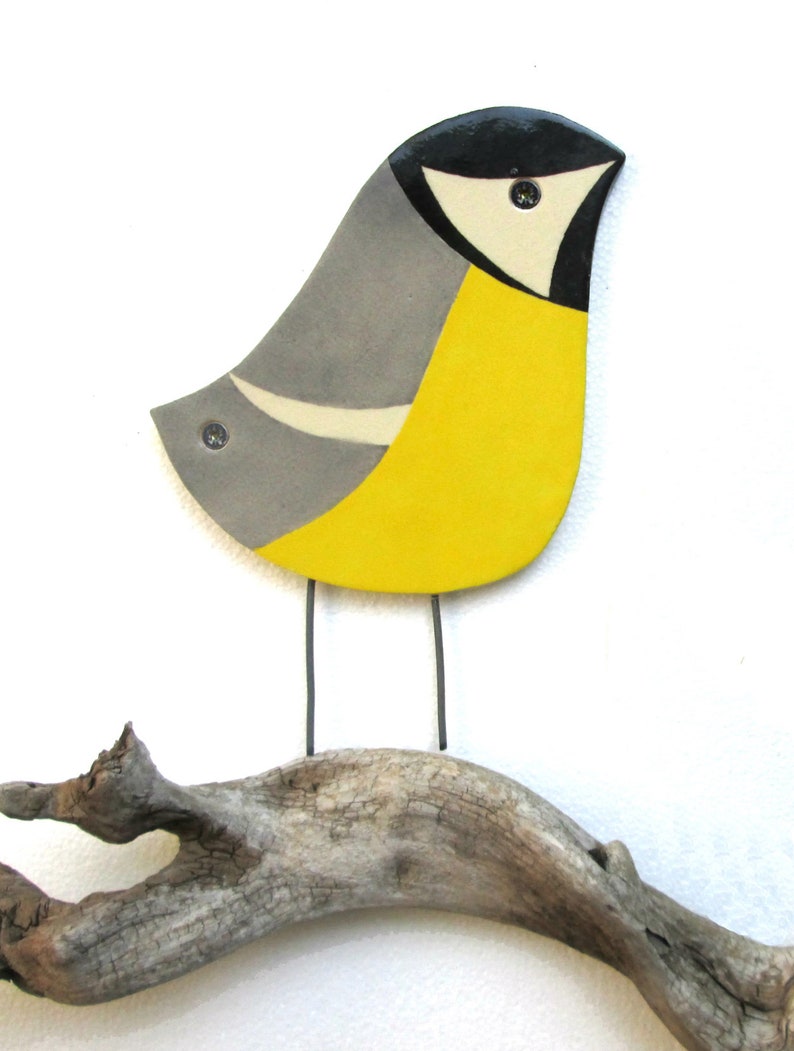 Bird Wall Decor Yellow Wagtail Wall Art Bird Wall Hanging Etsy
