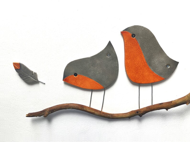 Feather Wall Art Set of 3 Feathers Wall Decor Wall Hanging Etsy