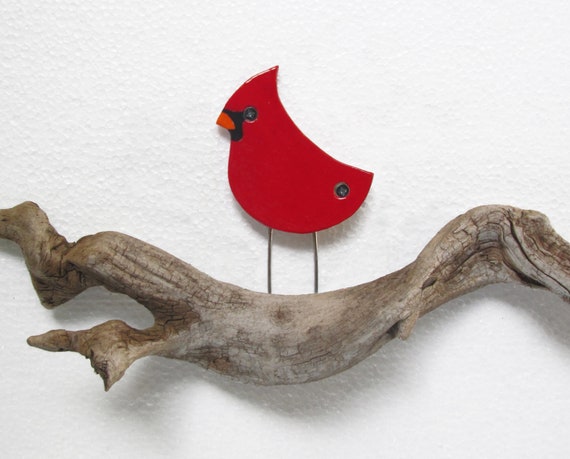 Cardinal memorial decor, Remembrance bird, Wall art, Garden decor, Sympathy gift