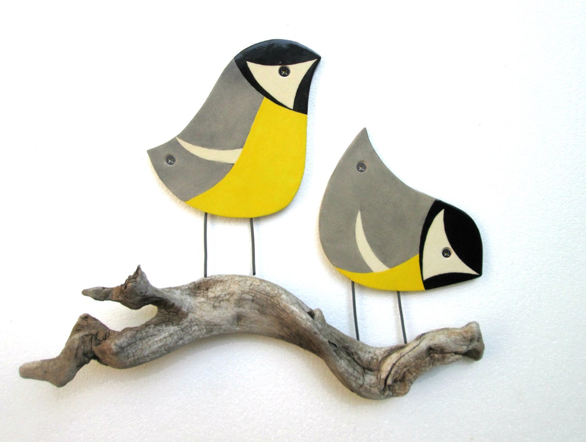 The Robin wall art Ceramic garden decor Outdoor wall art | Etsy