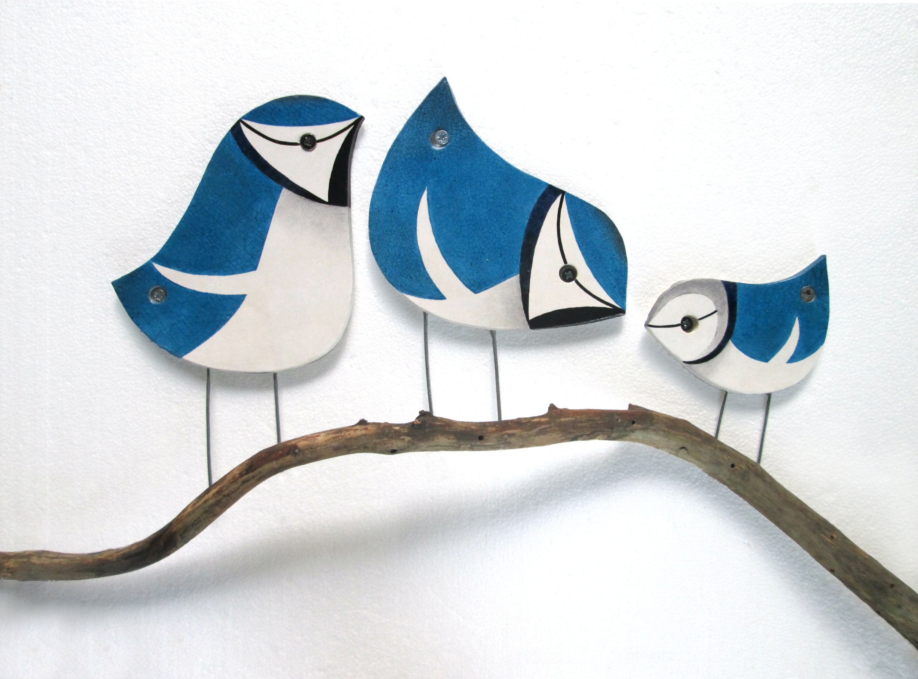 Robin Birds Garden Wall Art Birds Wall Decor Yard Art Etsy Australia