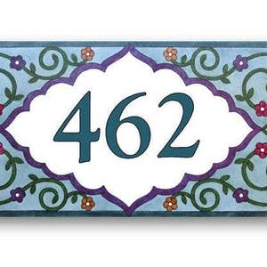 Address Numbers, House Numbers, Custom house numbers sign, Earth tones wall art image 5