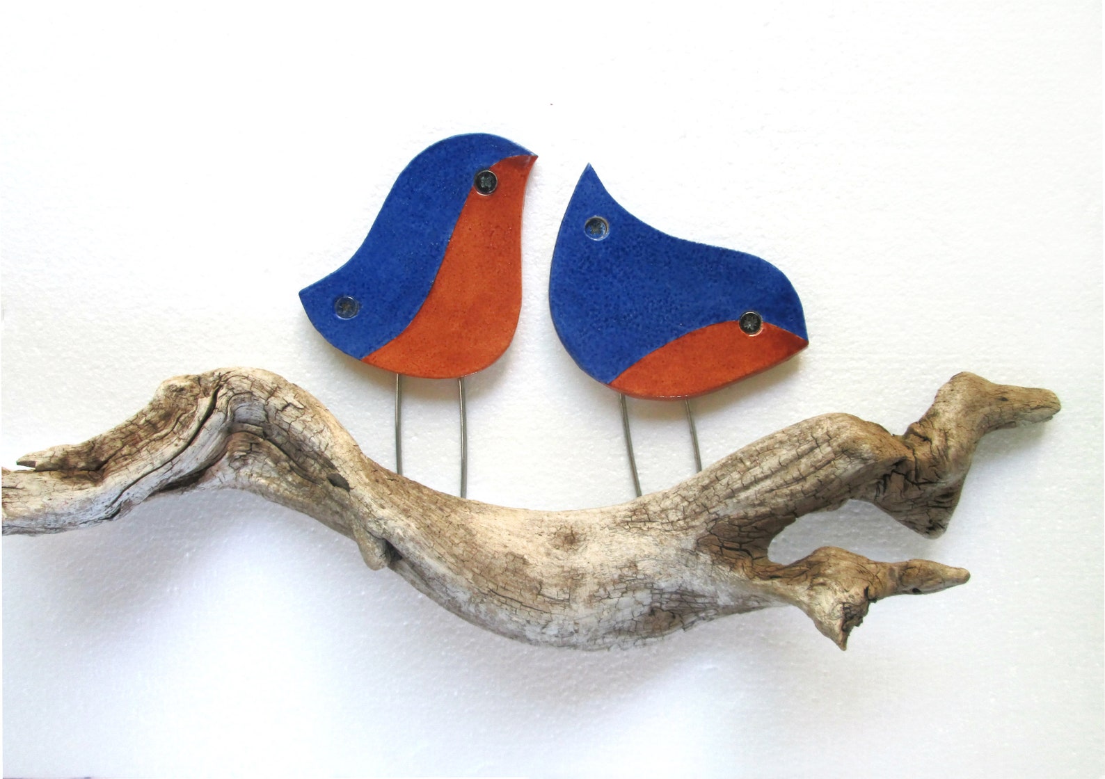 The Robin Wall Art Ceramic Garden Decor Outdoor Wall Art - Etsy