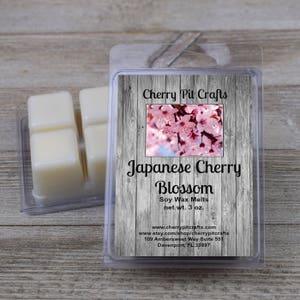 Japanese Cherry Blossom Soy Wax Melts - Handmade Soy Wax Melts