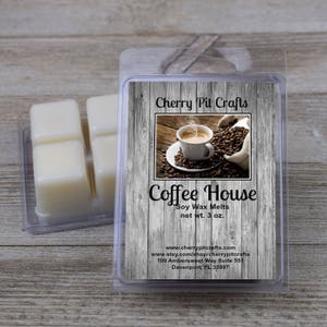 Coffee House Soy Wax Melts - Handmade Soy Wax Melts