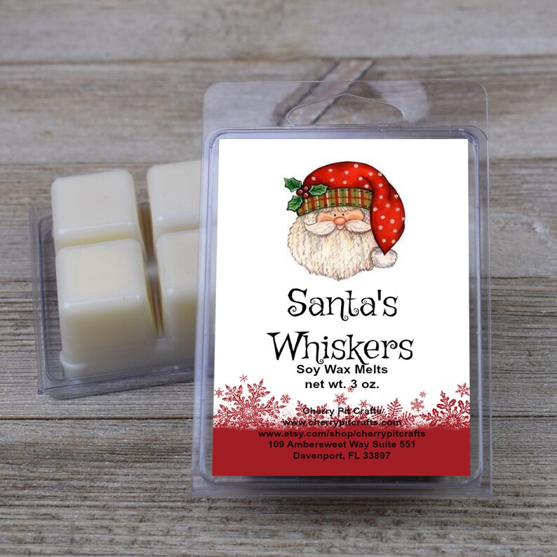 Santa/'s Whiskers Soy Wax Melts Handmade Soy Wax Melts