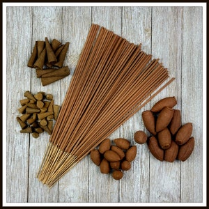 Blue Lotus Spa Hand Crafted, Scented Incense Made in the USA (Cones, Backflow and Sticks)