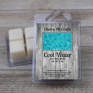 Cool Water Soy Wax Melts - Handmade Soy Wax Melts