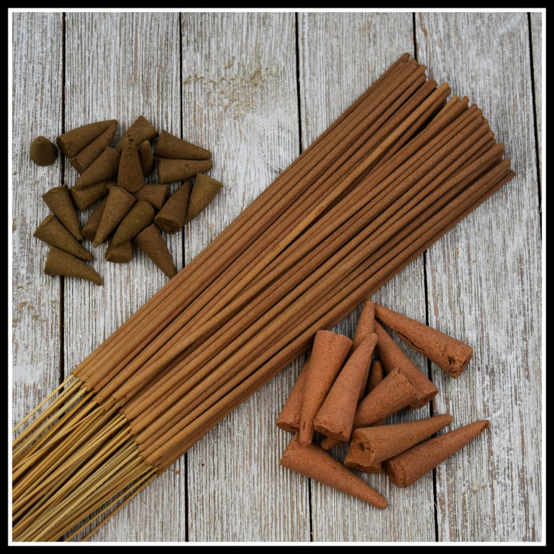 Sweetgrass Hand Crafted, Scented Incense Made in the USA (Cones, Backflow and Sticks) 