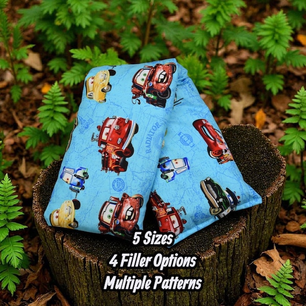 Pixar - Microwaveable Heating Pad: Cherry Pits, Rice, Walnut, or Flax Seed