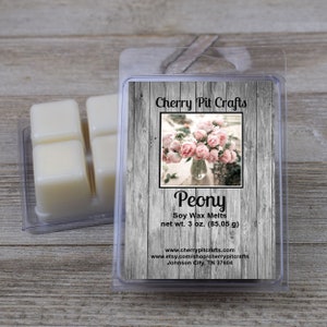 Peony Soy Wax Melts - Handmade Soy Wax Melts *Limited*