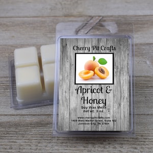 Apricot & Honey Soy Wax Melts - Handmade Soy Wax Melts