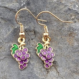 Fruit Earrings, Dangle Earrings, Multiple Designs