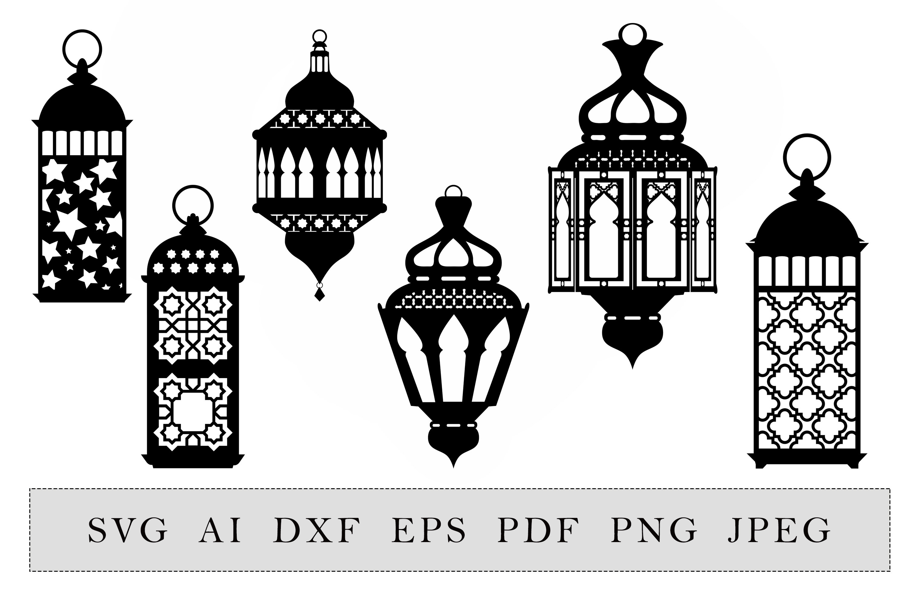 ramadan decor black