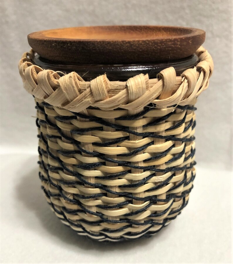 Oui Jar With Lid in Navy Etsy