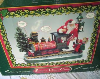 Vintage 1998 Holiday Creations Santas Choo Choo Holiday