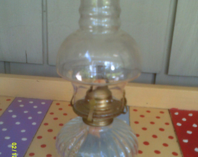 Vintage Lamplight Farms Oil Lamp, Model 330, Hurricane Oil Lamp, Kerosene Lamp, Lamplight Farms