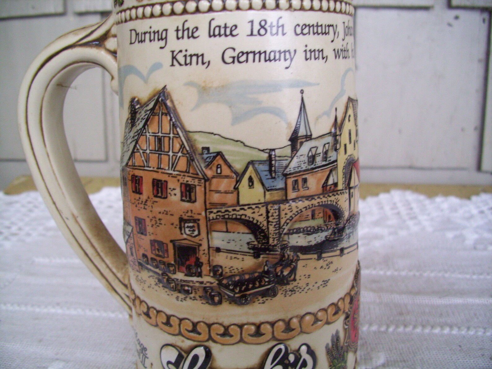 Vintage Stroh's Beer Stein Heritage Series 11 Collectible Etsy