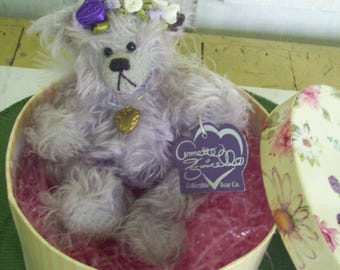 Vintage Annette Funicello Mohair Teddy Bear "Eadie", 8.5", New with Tags