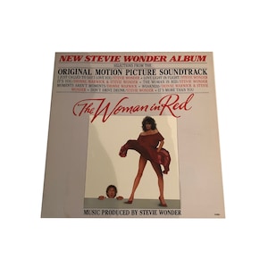 Stevie Wonder - "The Woman in Red" Original Vinyl 1984