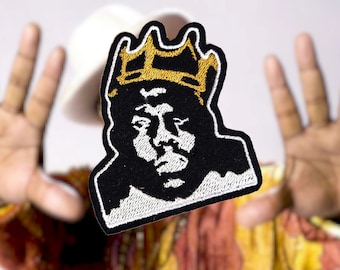 The Notorious Big Iron On Patch