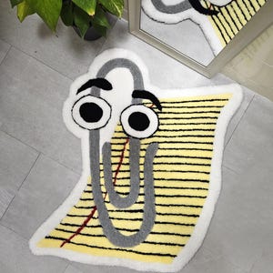 Tappeto Windows Clippy fatto a mano