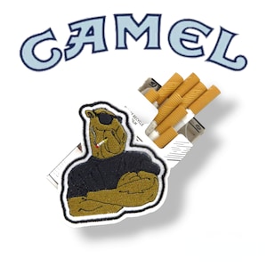 Joe Camel-strijkpatch