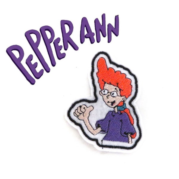 Pepper Ann Iron On Patch