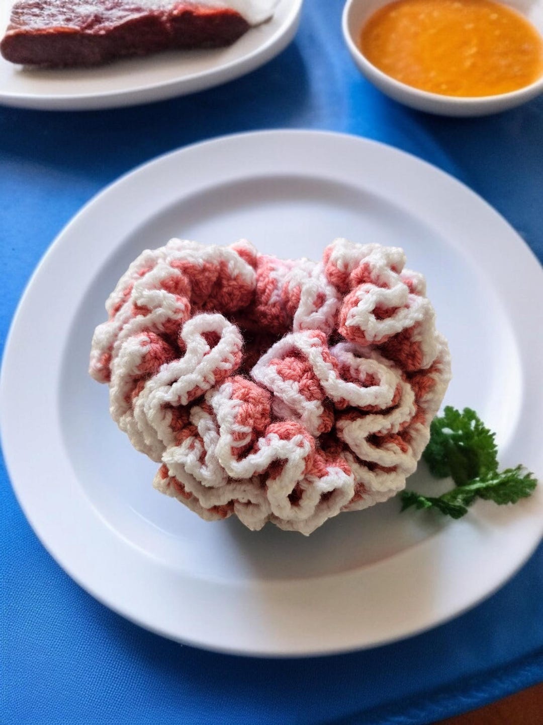 Brain Scrunchie Crochet - Etsy