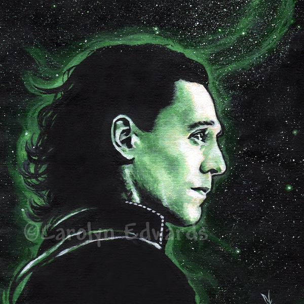 God of Mischief -  A4 Art Print (29.7 x 21cm)