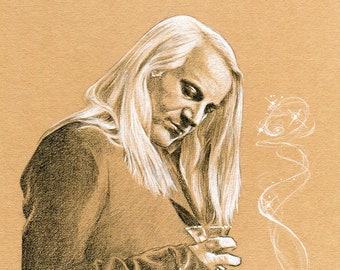 Lucius Malfoy - A4 Art Print (29.7 x 21cm)