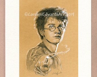 Harry - 6 x 8 inch Mounted Print