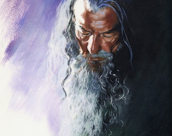 Small Greetings card (6x4 inches) - 'Gandalf'